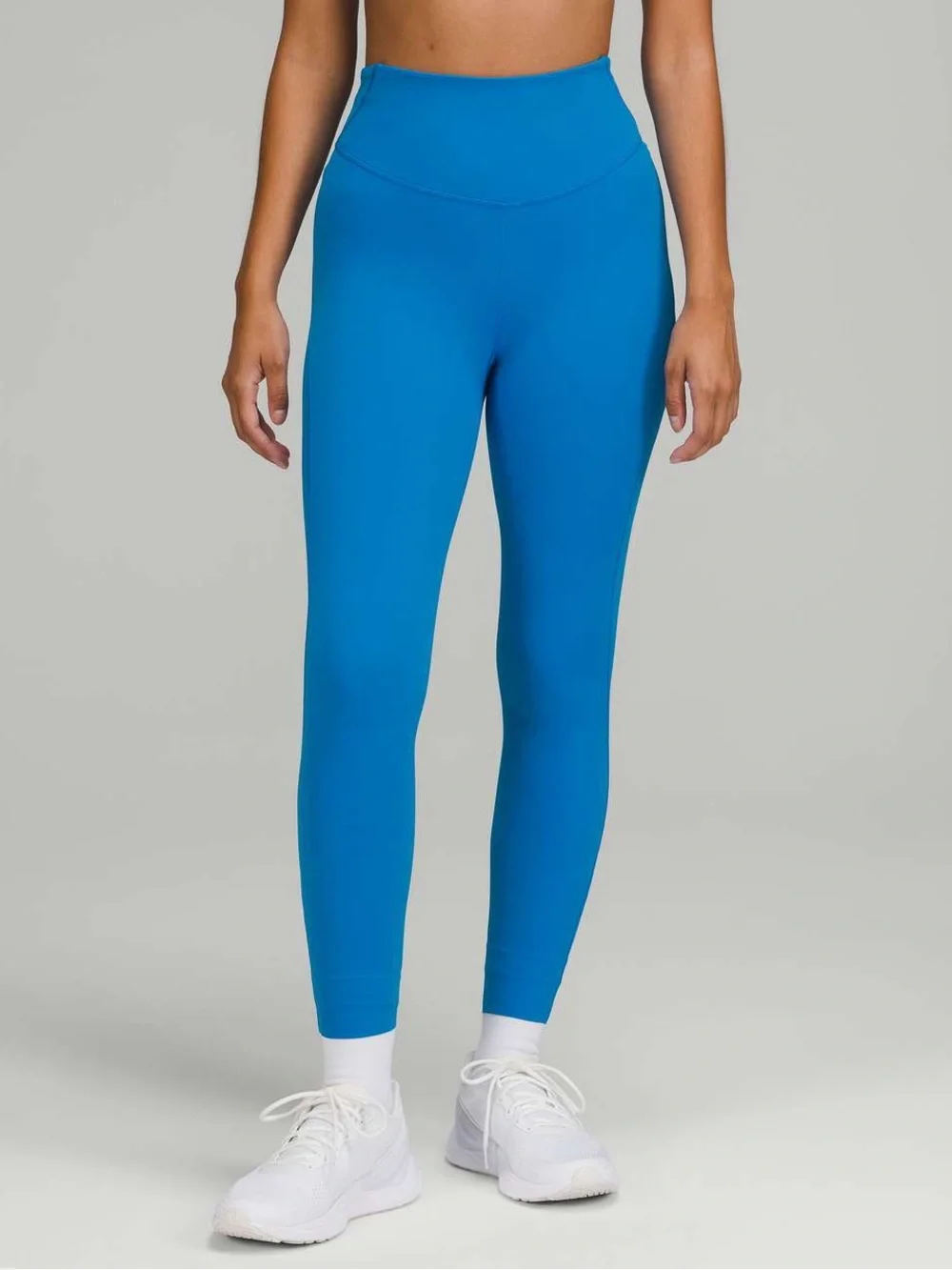 Lululemon Base Pace Poolside Size 8 High-Rise Blue 25 inch Active Leggings